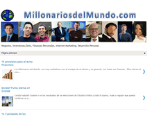 Tablet Screenshot of millonariosdelmundo.com